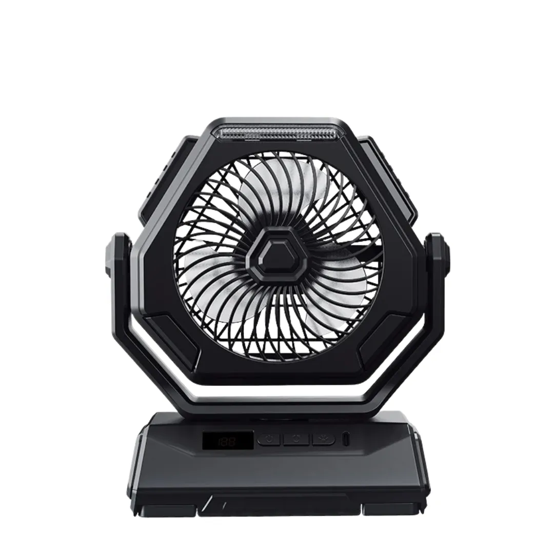 Ventilateur de camping portable – Rechargeable, silencieux et ultra-compact pour nuits fraîches en tente ou van-life – Image 8