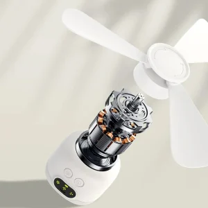 Ventilateur plafond silencieux télécommande – Confort frais sans bruit, design élégant, idéal chambre et salon