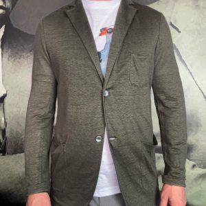 REVOLT – Veste Lin Kaki