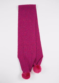 paul smith écharpe fuchsia