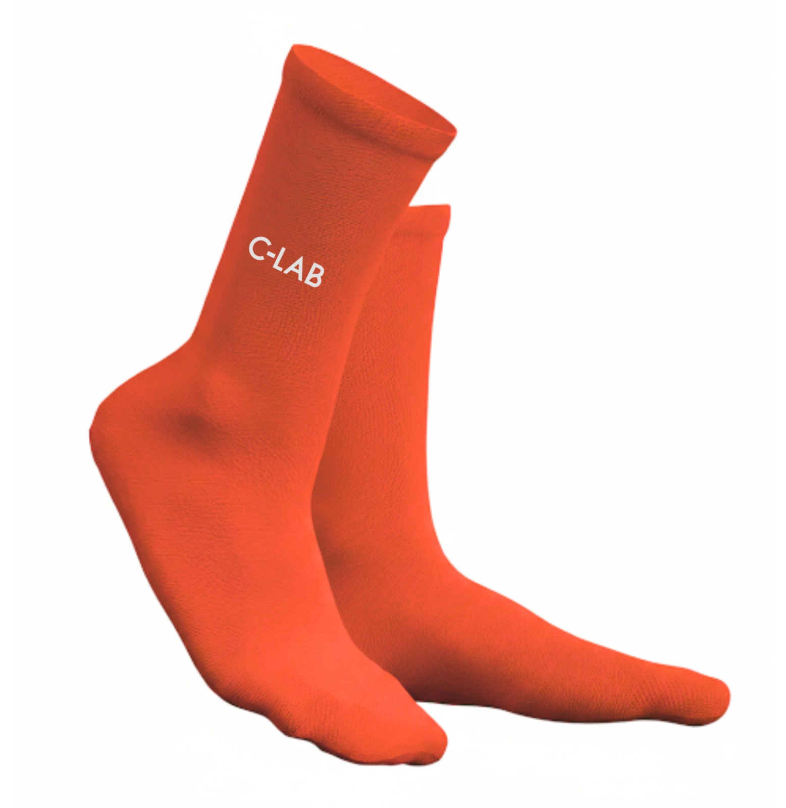 Chaussettes de Cyclisme/Running Respirantes – Orange