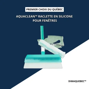Aquaclean™ Raclette en Silicone pour Fenêtres