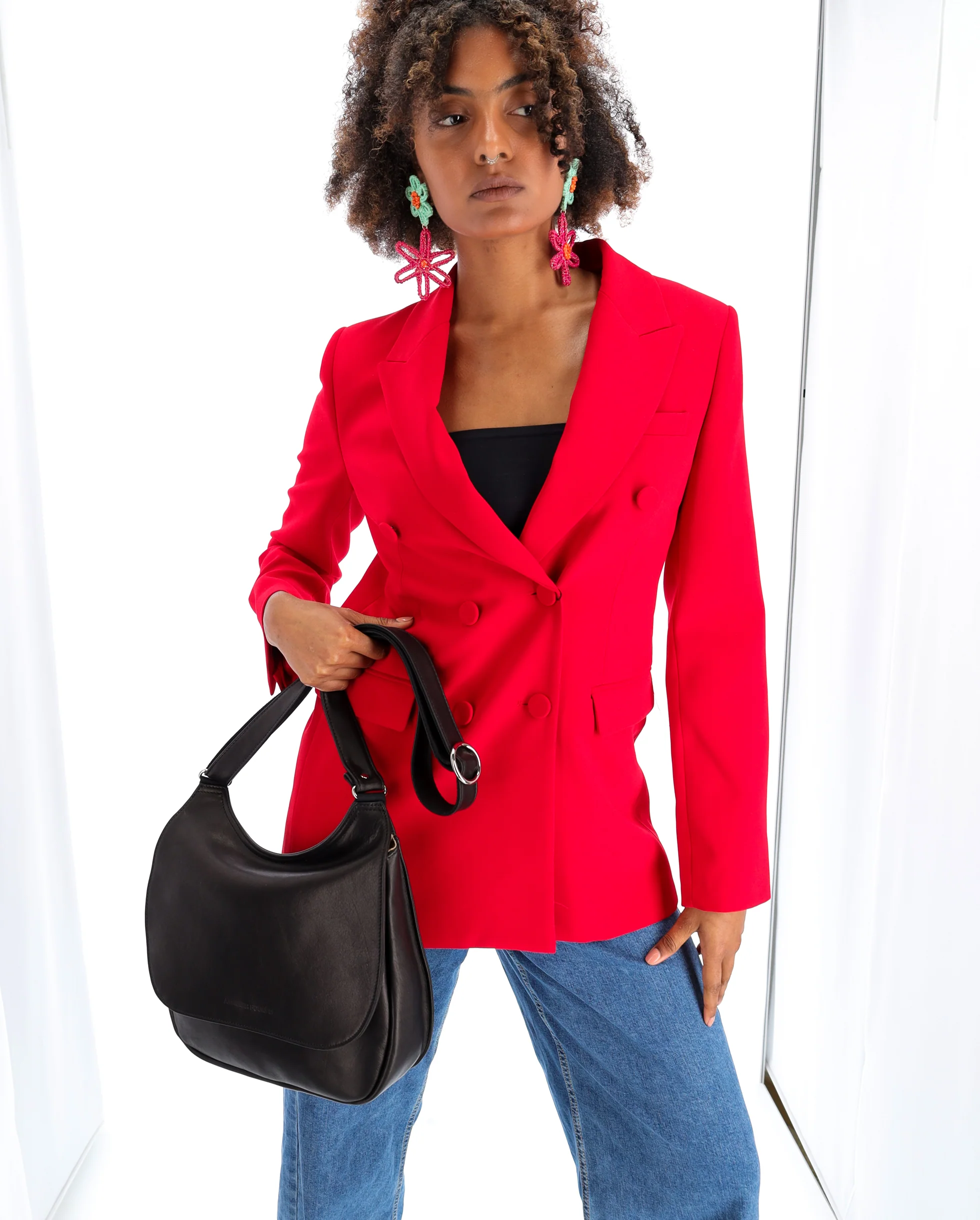 ARTÉMIS SAC PORTÉ CROISÉ À RABAT Ateliers Foures – Image 4