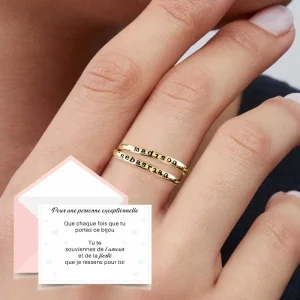 Bague Anneau Personnalisée