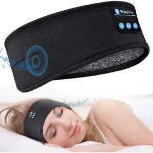 Bandeau écouteur​ sans fil – Confort ultime pour dormir ou courir – Son immersif et liberté totale