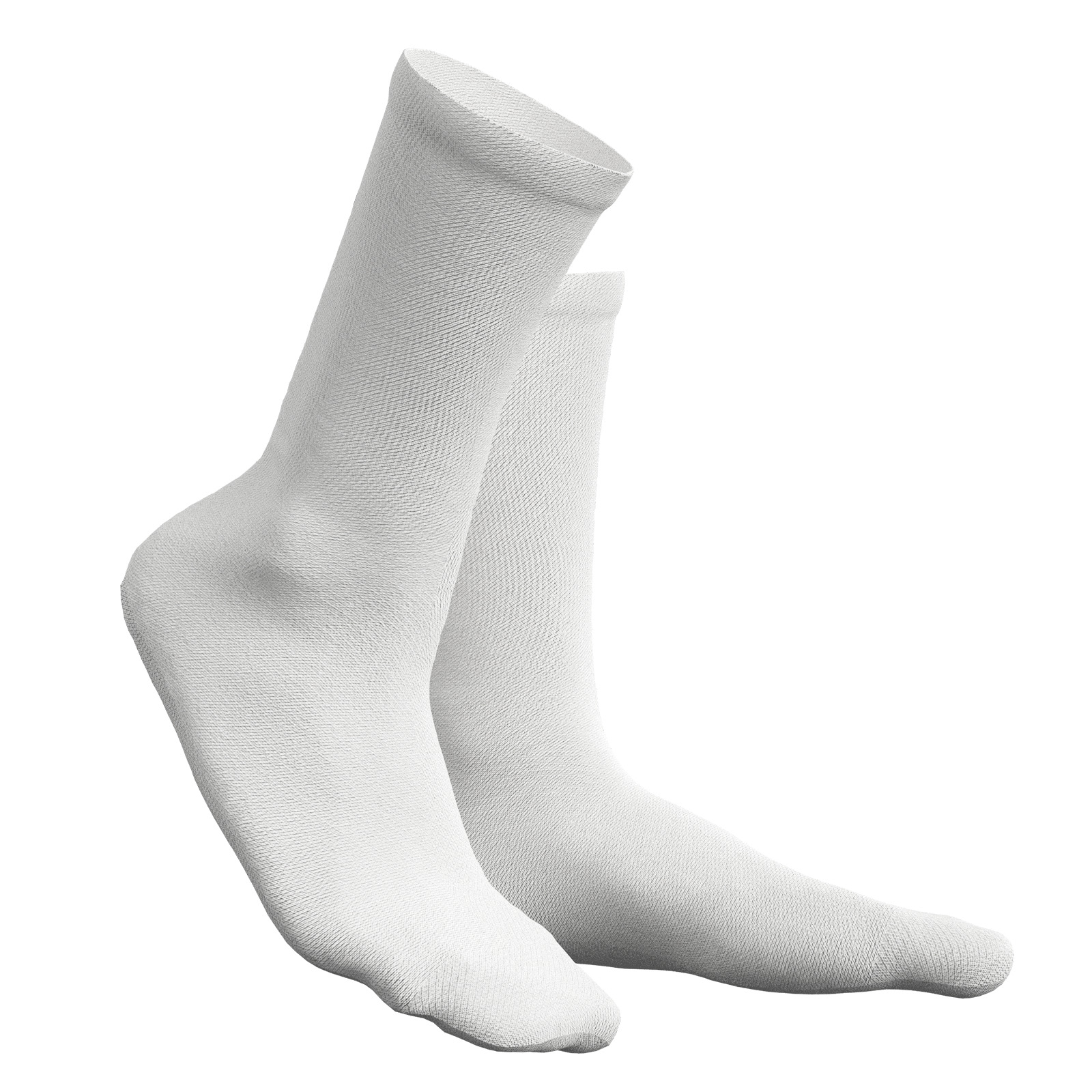 Chaussettes de Cyclisme/Running Respirantes – Blanc