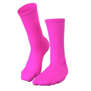 Chaussettes de Cyclisme/Running Respirantes – Rose Fluo