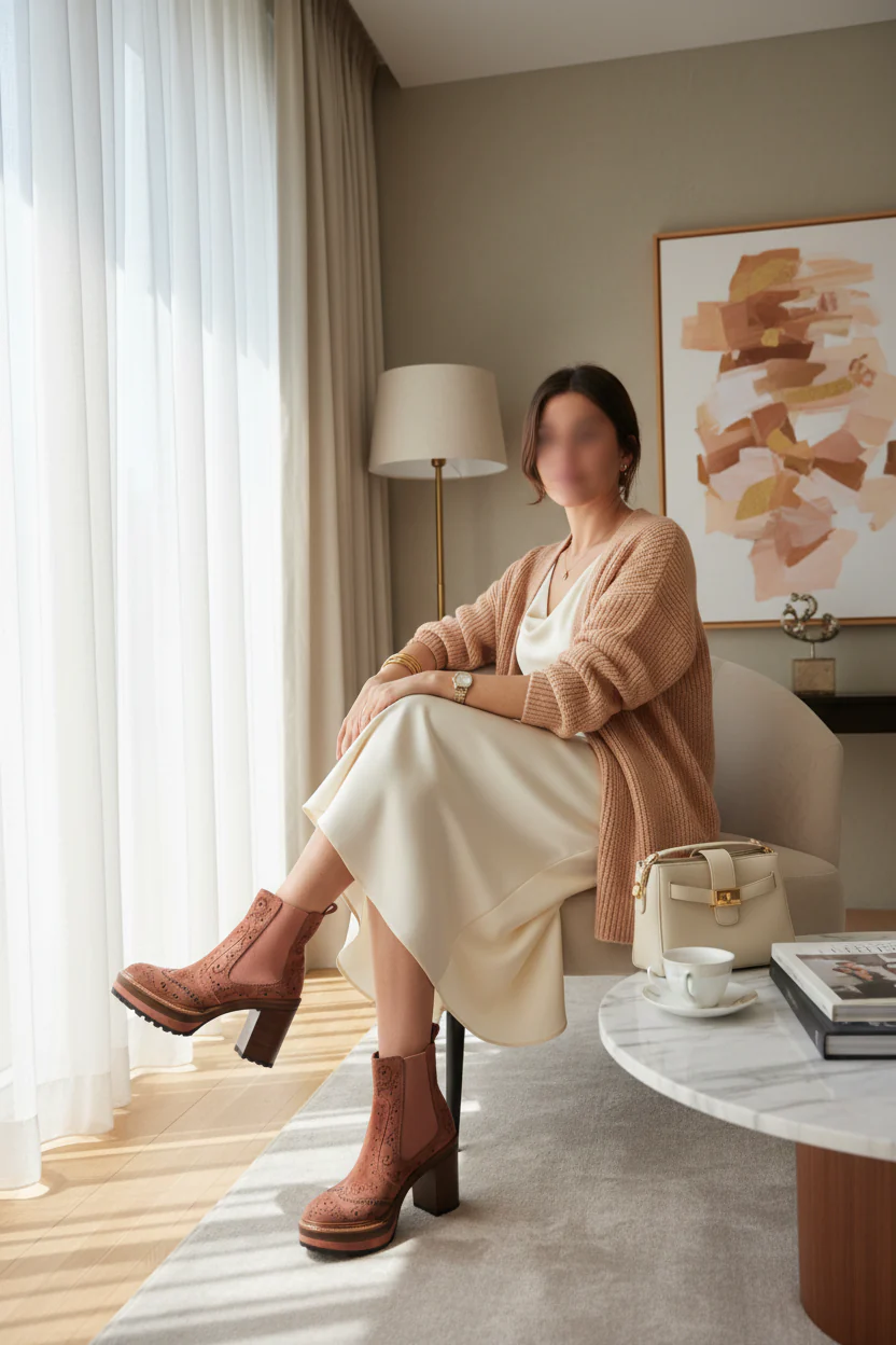 pons quintana chelsea boots talons – Image 4