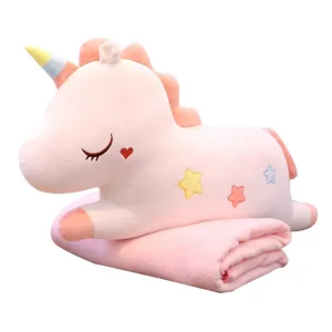 Coussin Licorne Couverture