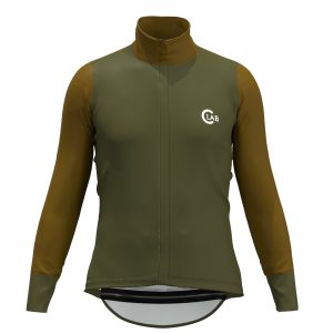 Veste Gravel Imperméable Kaki