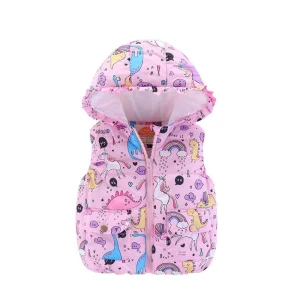 Doudoune Licorne Sans Manches