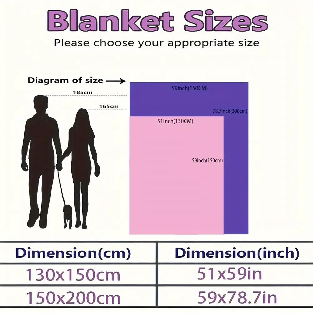 Couverture de Noël en flanelle douce – Motif maisons enneigées et sapins – Image 5