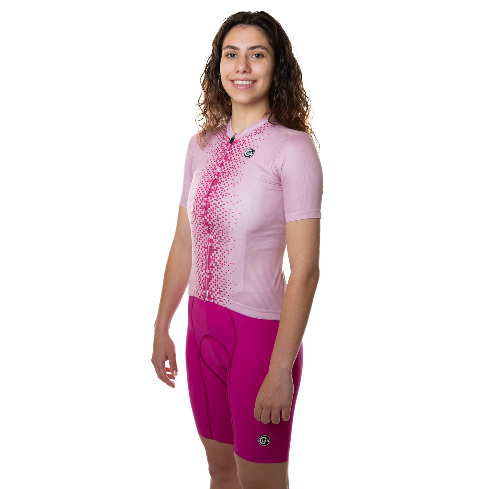 Maillot de Cyclisme Femme UNICA Rose/Fuschia – Image 3