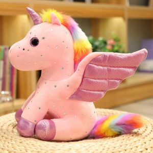 Peluche Licorne Ailes