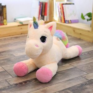 Peluche Licorne Arc-En-Ciel Kawaii