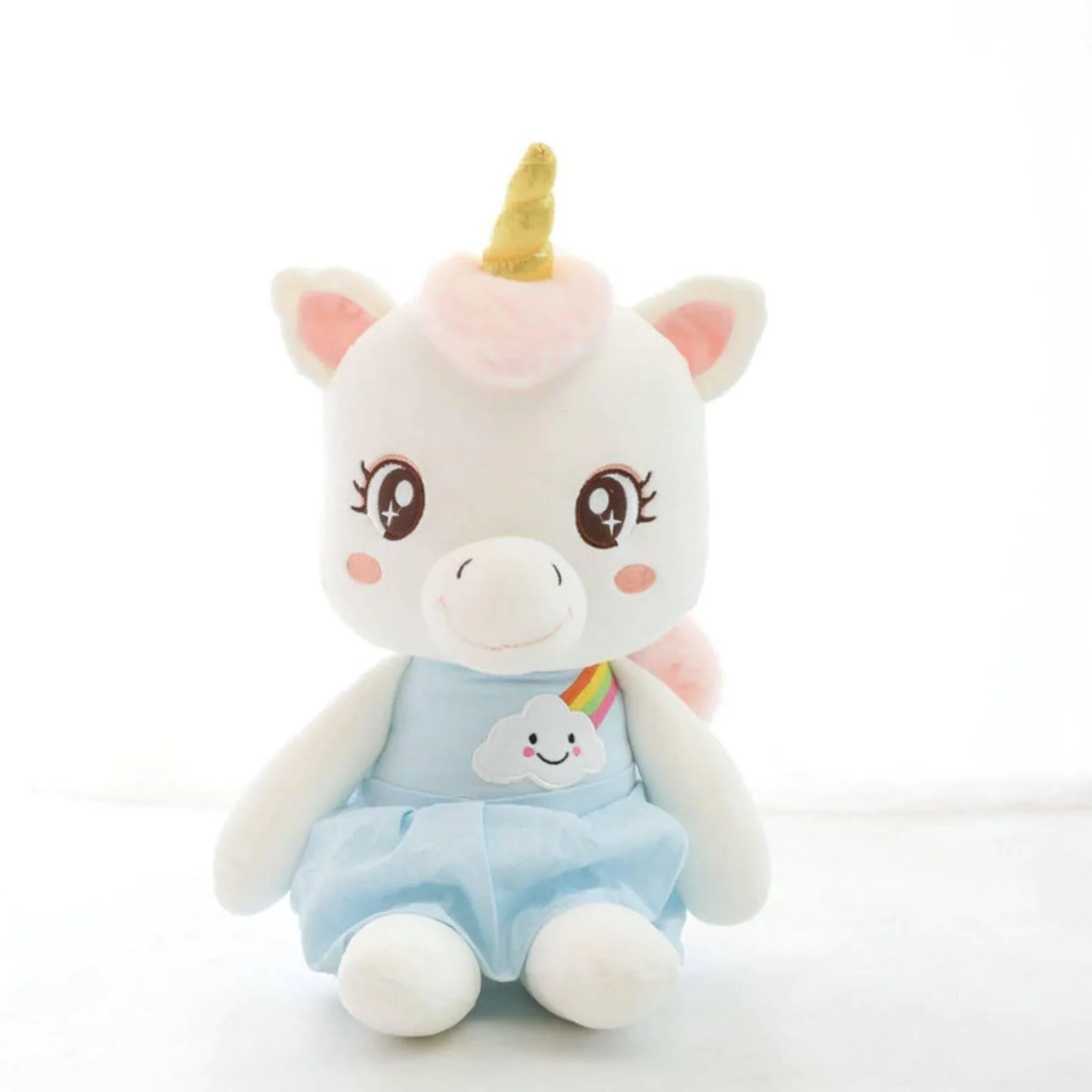 Peluche Licorne Bébé Aux Grands Yeux – Image 2