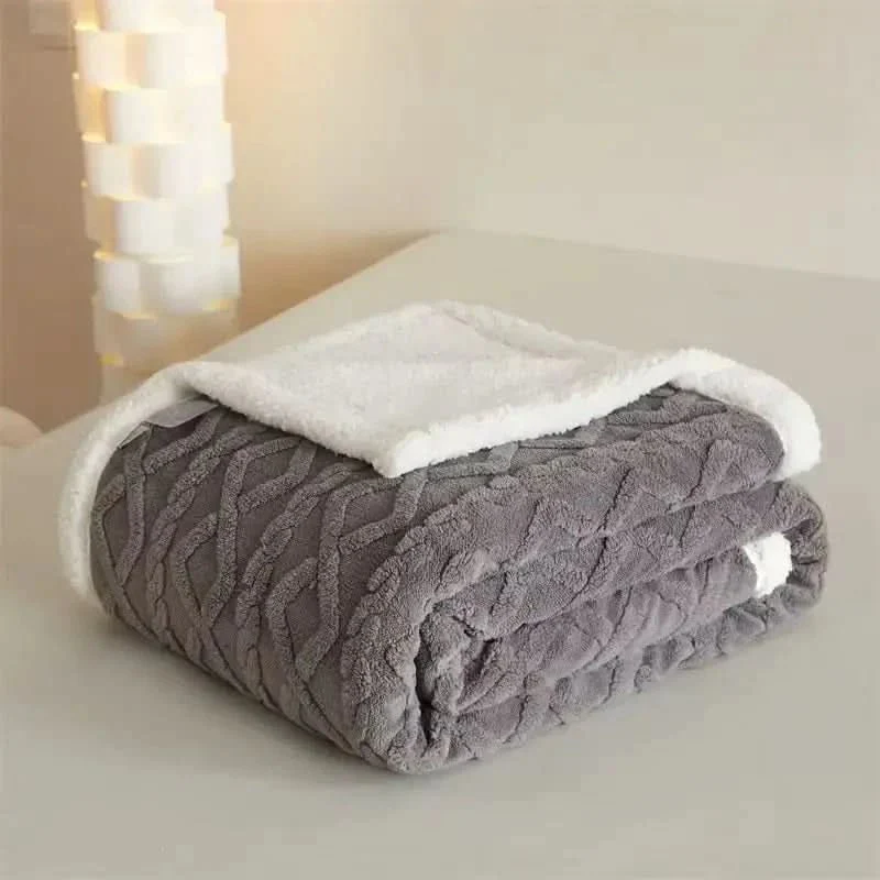 Plaid Sherpa moelleux ShoSens® – Image 5