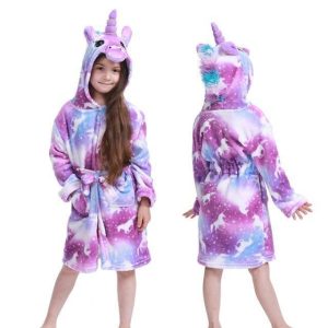 Robe De Chambre Enfant Licorne