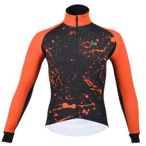 Veste Hiver Imperméable PIRINEUS Splash Noir/Orange